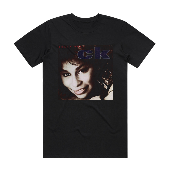 Chaka Khan Ck Album Cover T-Shirt Black