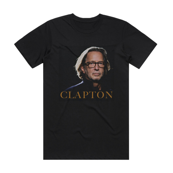 Eric Clapton Clapton Album Cover T-Shirt Black