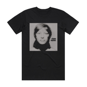 Clara Nunes Clara Nunes Album Cover T-Shirt Black