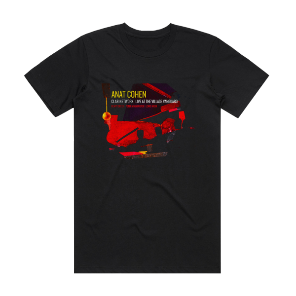 Anat Cohen Clarinetwork Live At The Village Vanguard Album Cover T-Shirt Black
