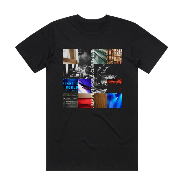 Jimmy Eat World Clarity Live Album Cover T-Shirt Black