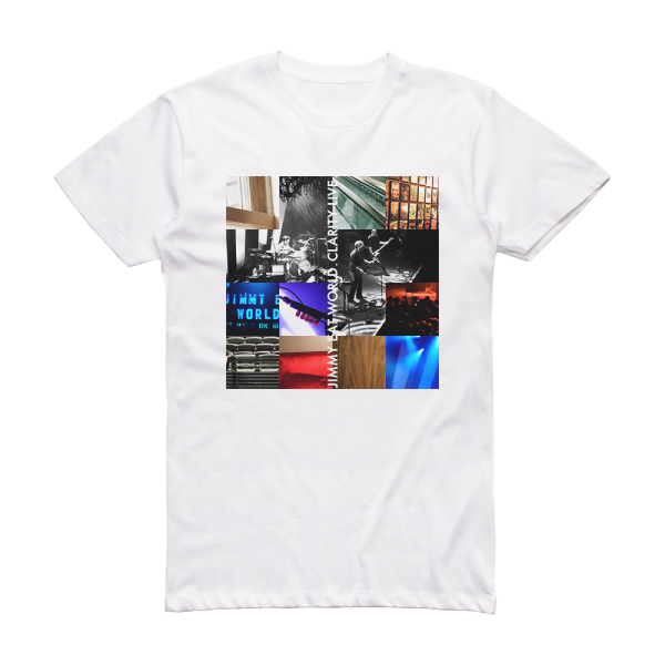 Jimmy Eat World Clarity Live Album Cover T-Shirt White