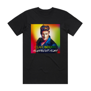 Alexander Acha Claroscuro Album Cover T-Shirt Black