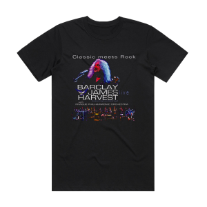 Barclay James Harvest featuring Les Holroyd Classic Meets Rock Album Cover T-Shirt Black