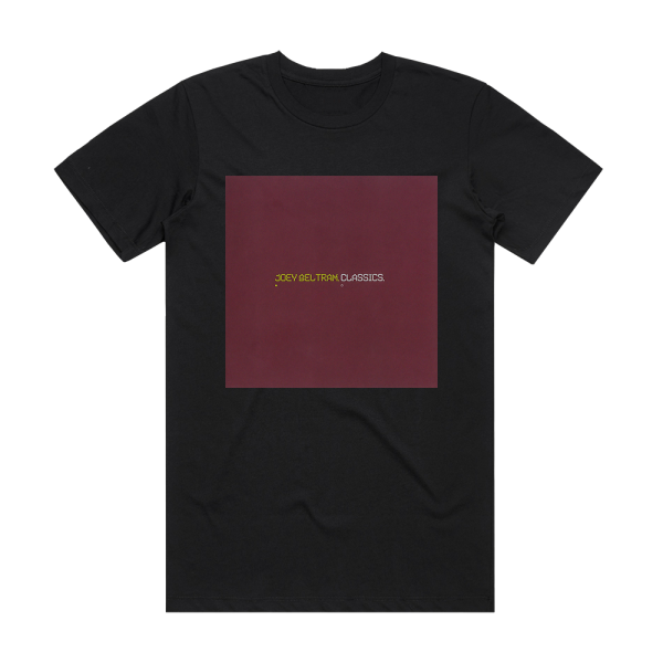 Joey Beltram Classics Album Cover T-Shirt Black