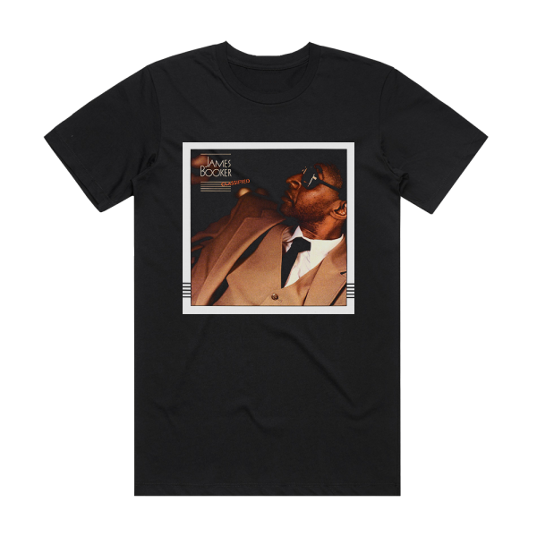 James Booker Classified 1 Album Cover T-Shirt Black