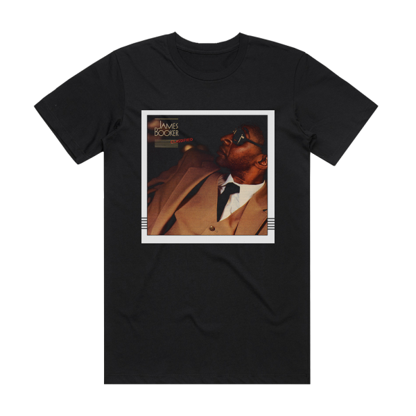 James Booker Classified 2 Album Cover T-Shirt Black