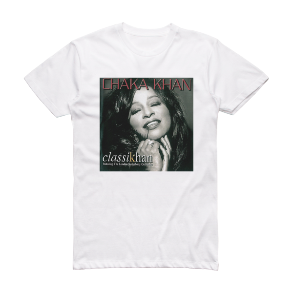 Chaka Khan Classikhan Album Cover T-Shirt White