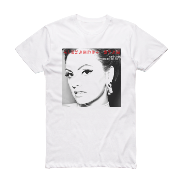 Alexandra Stan Cliche Hush Hush 2 Album Cover T-Shirt White