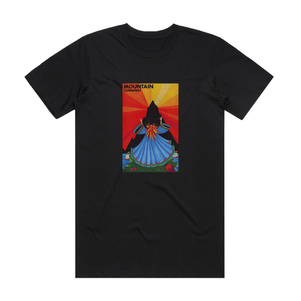 Mountain Climbing Album Cover T-Shirt Black