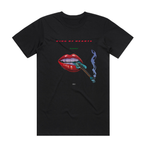 King Of Hearts Close But No Guitar Album Cover T-Shirt Black