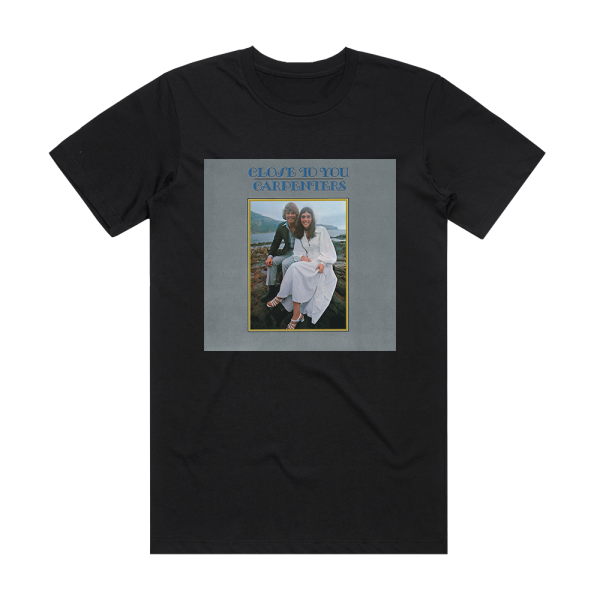 Carpenters Close To You 1 Album Cover T-Shirt Black