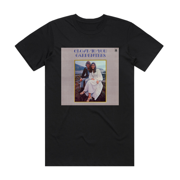 Carpenters Close To You 2 Album Cover T-Shirt Black