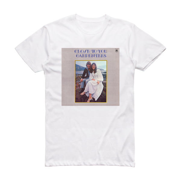 Carpenters Close To You 2 Album Cover T-Shirt White