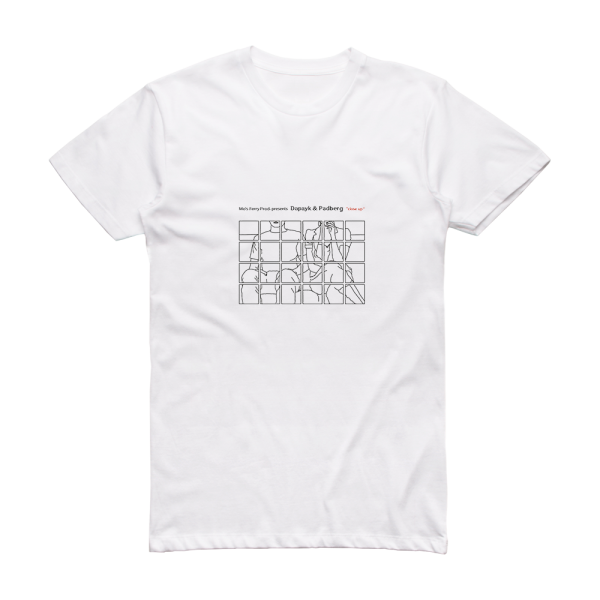 Dapayk and Padberg Close Up Album Cover T-Shirt White