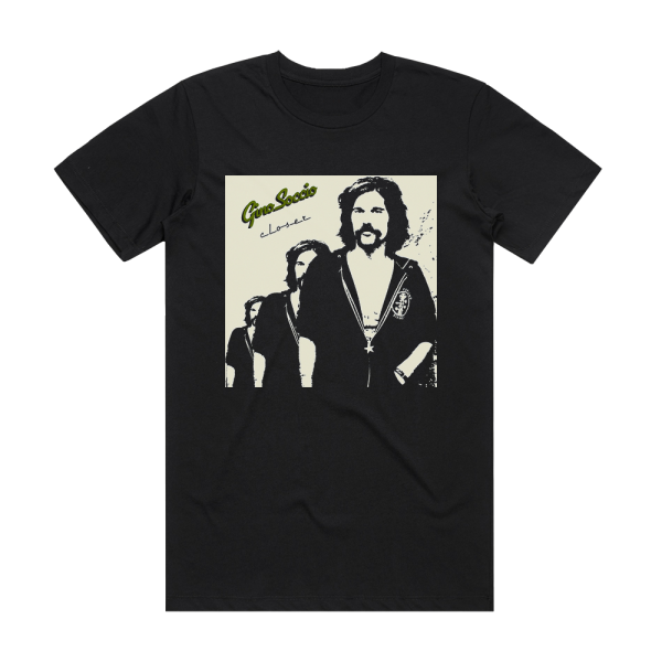 Gino Soccio Closer Album Cover T-Shirt Black