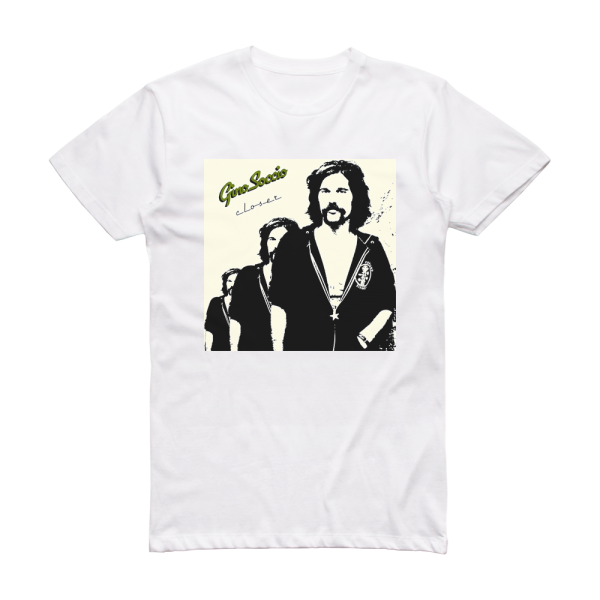 Gino Soccio Closer Album Cover T-Shirt White