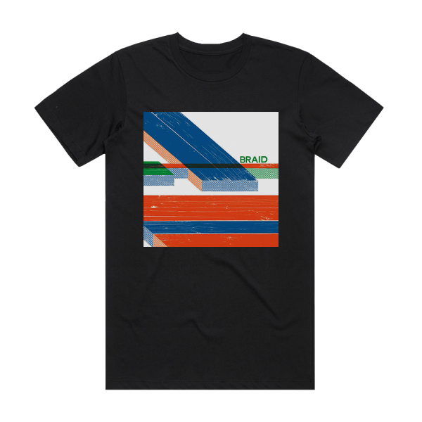 Braid Closer To Closed 1 Album Cover T-Shirt Black
