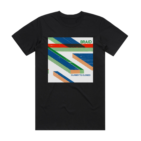 Braid Closer To Closed 2 Album Cover T-Shirt Black
