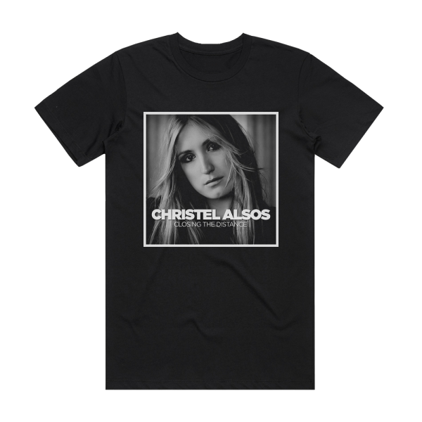 Christel Alsos Closing The Distance Album Cover T-Shirt Black