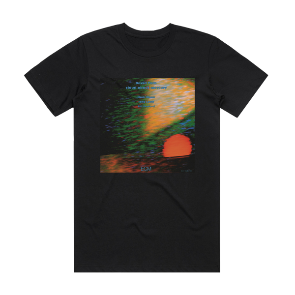 David Torn Cloud About Mercury Album Cover T-Shirt Black