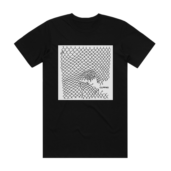 clipping Clppng Album Cover T-Shirt Black