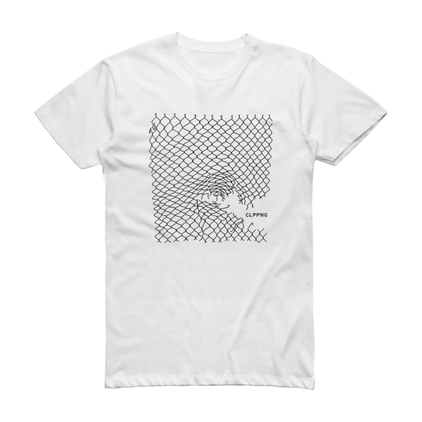 clipping Clppng Album Cover T-Shirt White