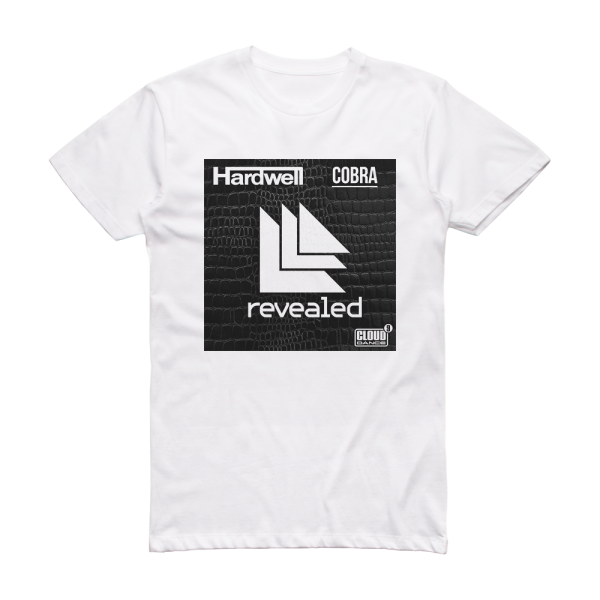 Hardwell Cobra Album Cover T-Shirt White