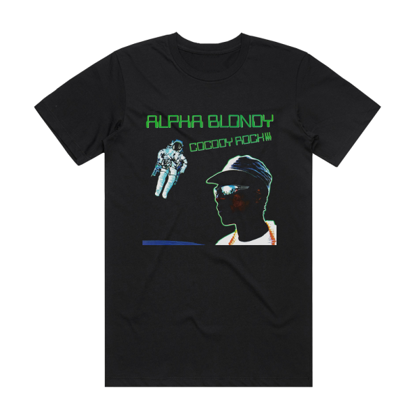 Alpha Blondy Cocody Rock Album Cover T-Shirt Black