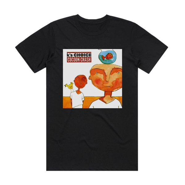 Ks Choice Cocoon Crash Album Cover T-Shirt Black