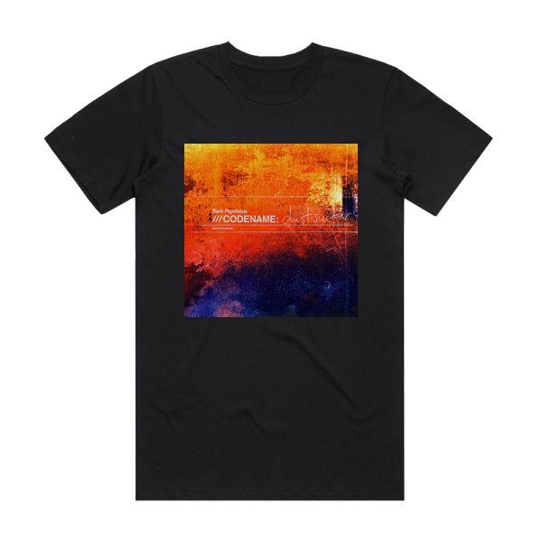 Bark Psychosis Codename Dustsucker Album Cover T-Shirt Black