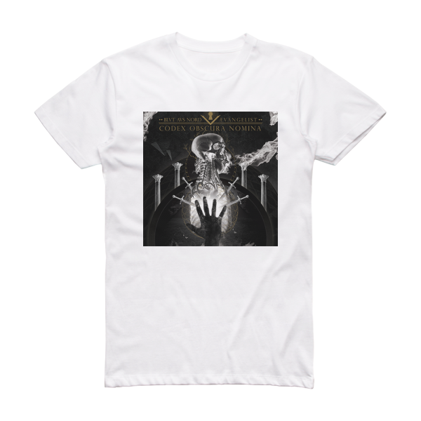 Blut aus Nord Codex Obscura Nomina Album Cover T-Shirt White