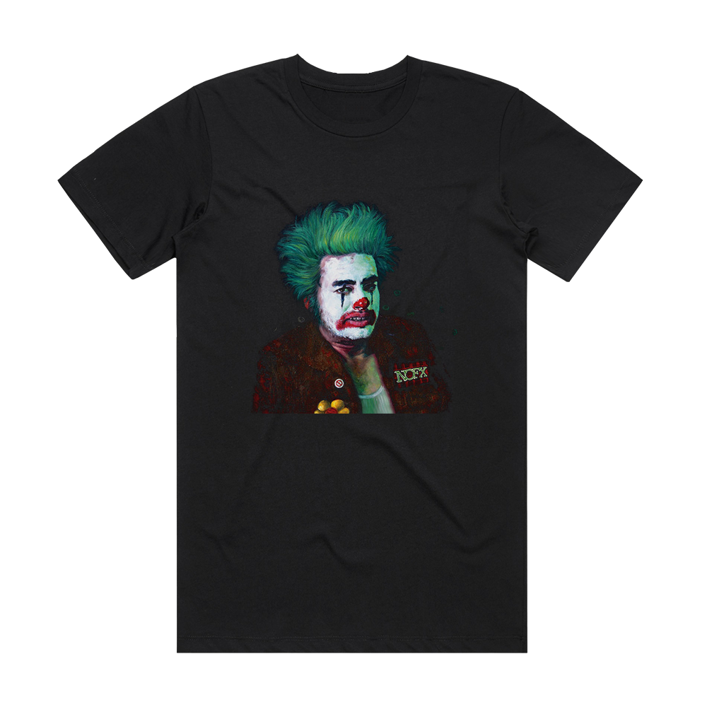 NOFX Cokie The Clown Album Cover T-Shirt Black – ALBUM COVER T-SHIRTS