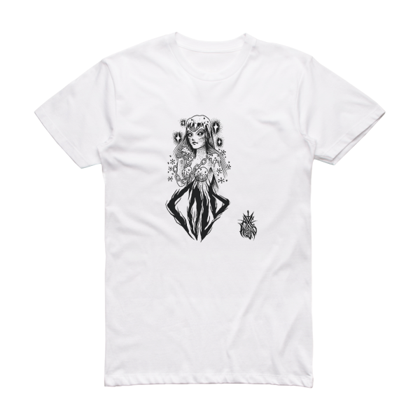 AxeWound Cold Album Cover T-Shirt White