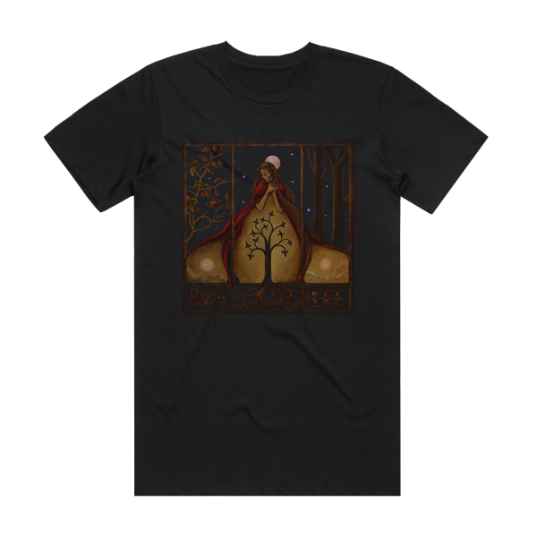 Mountain Witch Cold River Album Cover T-Shirt Black