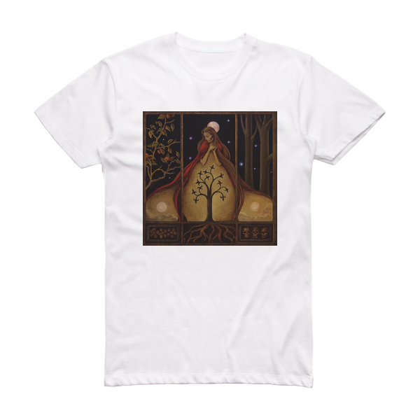 Mountain Witch Cold River Album Cover T-Shirt White