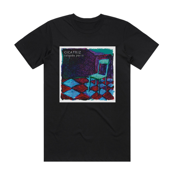 Cicatriz Colgado Por Ti Album Cover T-Shirt Black