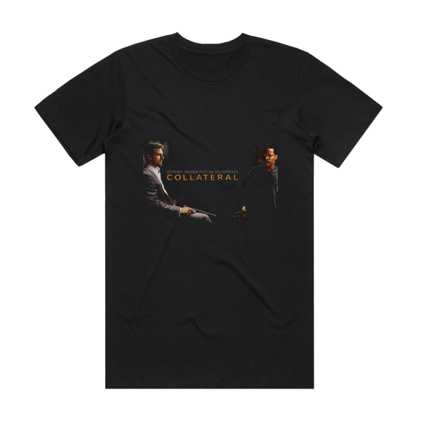 James Newton Howard Collateral Album Cover T-Shirt Black