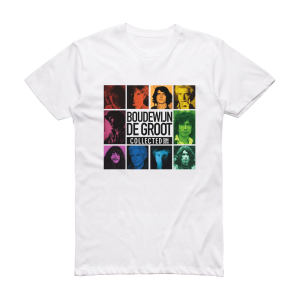 Boudewijn de Groot Collected Album Cover T-Shirt White