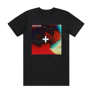 Blank Dogs Collected By Itself 2006 2009 Album Cover T-Shirt Black