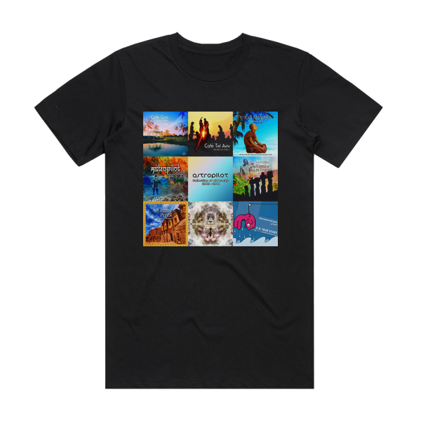 AstroPilot Collection Of Old Tracks 2005  2010 Album Cover T-Shirt Black