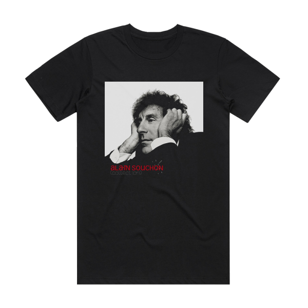 Alain Souchon Collection Volume 2 Album Cover T-Shirt Black