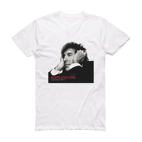 Alain Souchon Collection Volume 2 Album Cover T-Shirt White