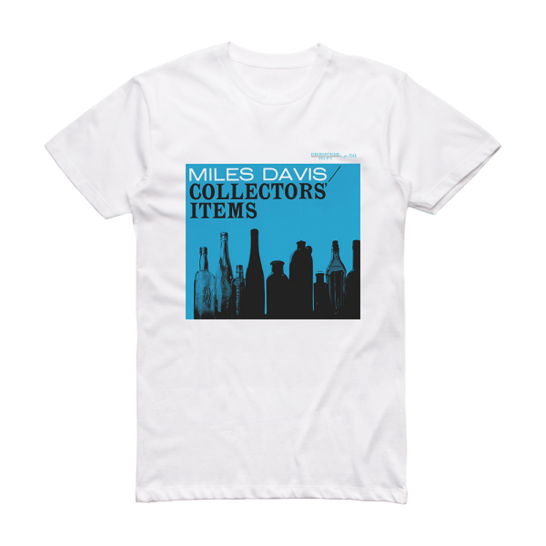 Miles Davis Collectors Items Album Cover T-Shirt White