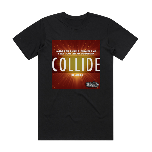 Laidback Luke Collide 2 Album Cover T-Shirt Black