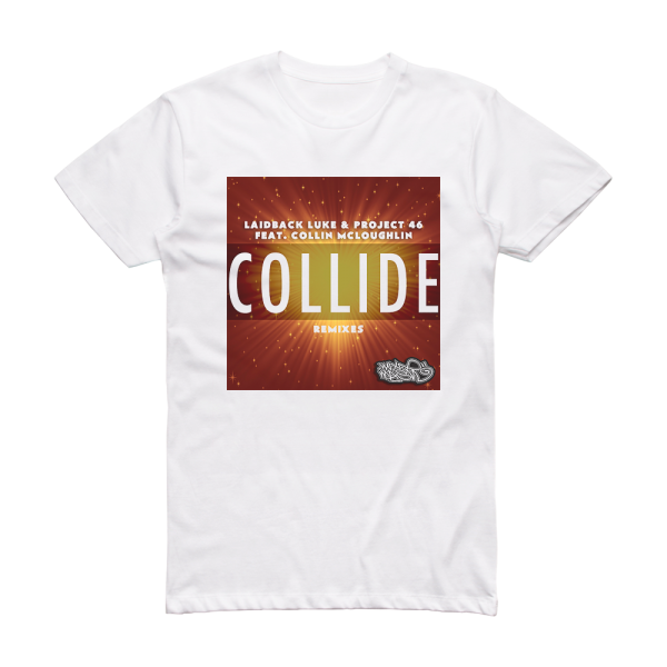 Laidback Luke Collide 2 Album Cover T-Shirt White