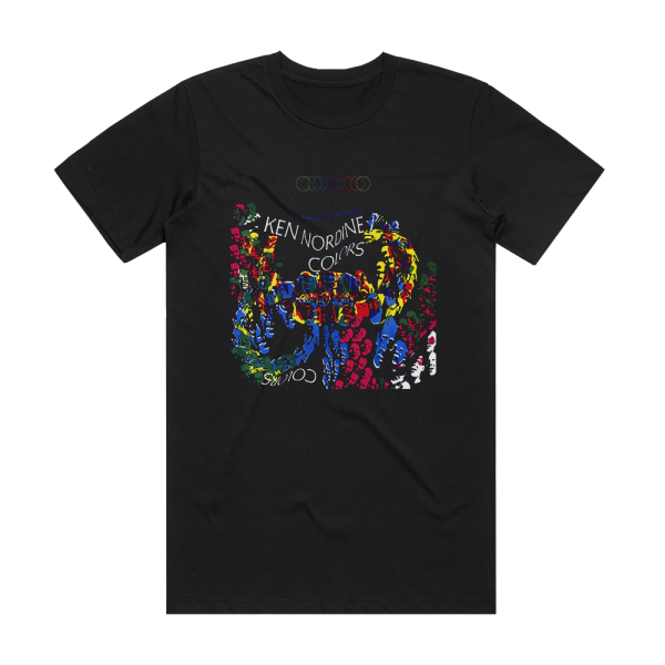 Ken Nordine Colors Album Cover T-Shirt Black