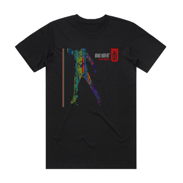 Andy Hunter Colour Album Cover T-Shirt Black