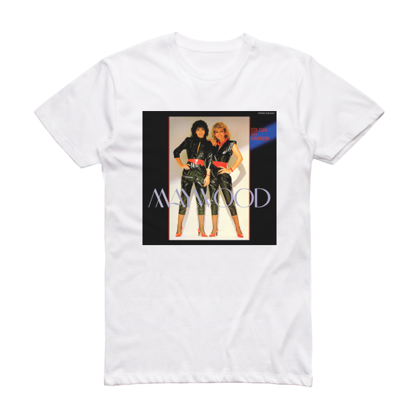 Maywood Colour My Rainbow Album Cover T-Shirt White