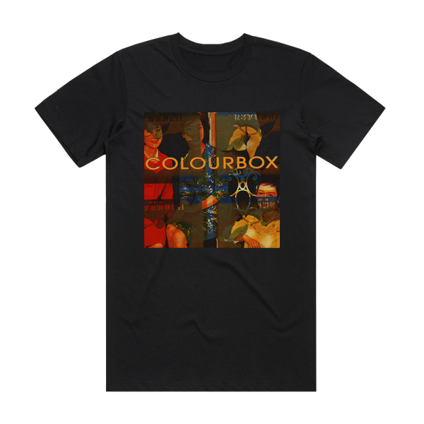 Colourbox Colourbox Album Cover T-Shirt Black